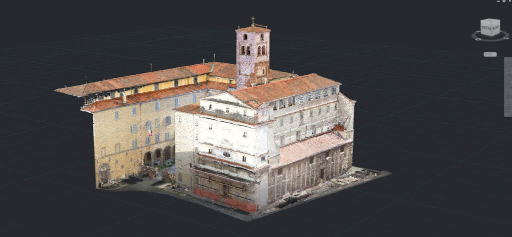 Rilievo Complesso Ecclesiastico Lucca
